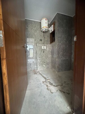 Bathroom in 3 BHK Apartment at Chattarpur – for Rent