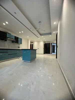 Kitchen in 3 BHK Apartment at Chattarpur – for Rent