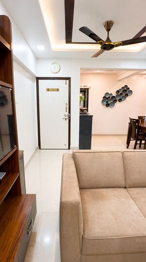 Living Room in 3 BHK Apartment at Olive Apartment, Nalasopara West – for Sale