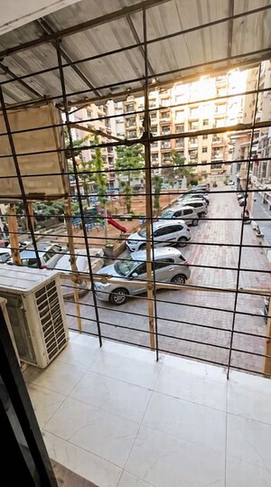 Balcony in 3 BHK Apartment at Olive Apartment, Nalasopara West – for Sale
