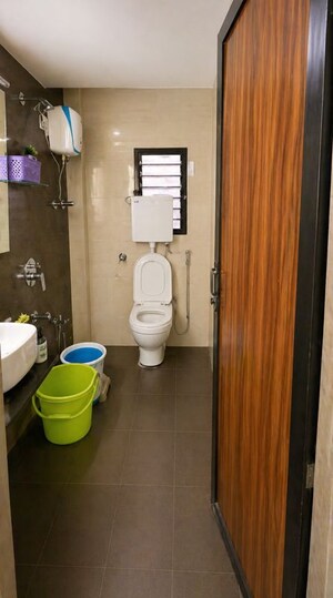 Attached Bathroom in 3 BHK Apartment at Olive Apartment, Nalasopara West – for Sale