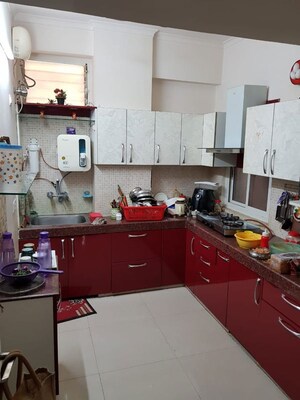 Kitchen in 3 BHK Builder Floor at Vivekanandapuri – for Sale