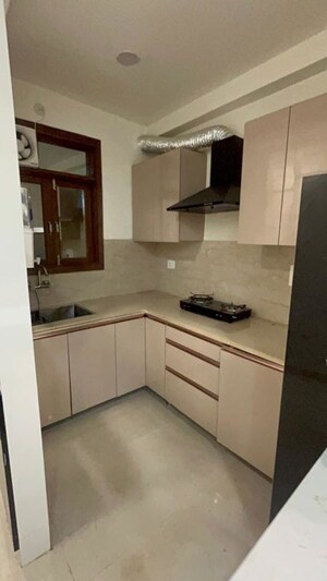 Kitchen in 1 BHK Builder Floor at Chattarpur – for Rent