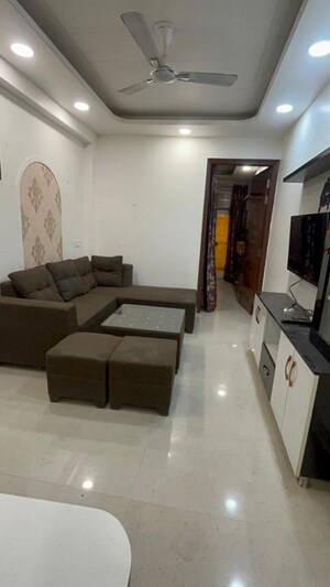 Living Room in 1 BHK Builder Floor at Chattarpur – for Rent