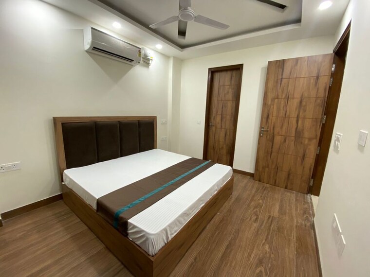 Bedroom, tigra 2 Bedroom 1100 Sq.Ft. Builder Floor In Tigra Gurgaon 10341385