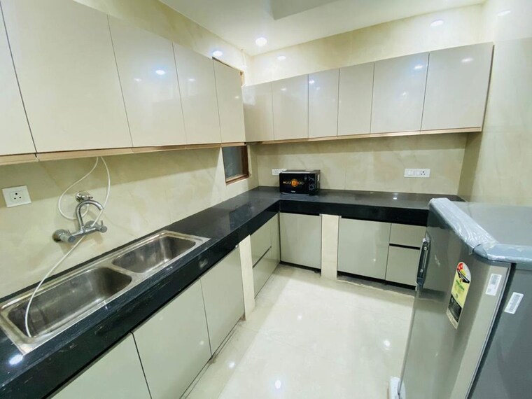 Kitchen, tigra 2 Bedroom 1100 Sq.Ft. Builder Floor In Tigra Gurgaon 10341385