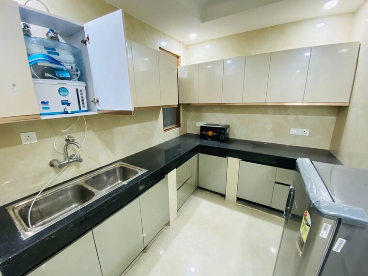 Kitchen, tigra 2 Bedroom 1100 Sq.Ft. Builder Floor In Tigra Gurgaon 10341385
