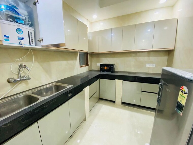 Kitchen, tigra 2 Bedroom 1100 Sq.Ft. Builder Floor In Tigra Gurgaon 10341385