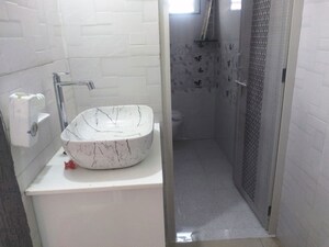 Bathroom in 1 BHK Apartment at Chandkheda – for Rent
