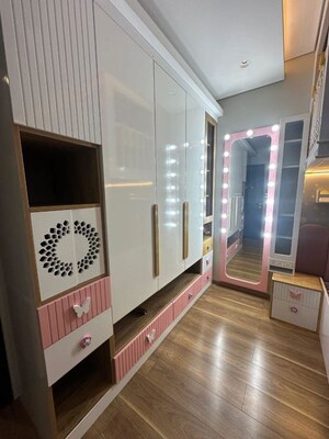 Bedroom in 3.5 BHK Apartment at Panchshil Towers, Kharadi – for Rent