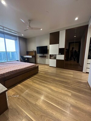 Bedroom in 3.5 BHK Apartment at Panchshil Towers, Kharadi – for Rent