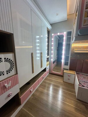 Bedroom in 3.5 BHK Apartment at Panchshil Towers, Kharadi – for Rent