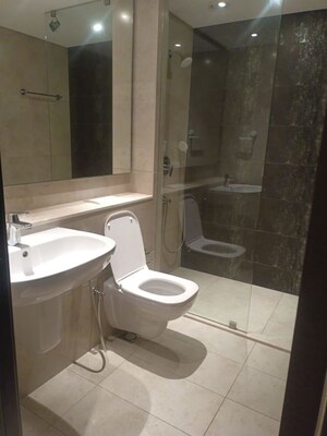 Bathroom in 3.5 BHK Apartment at Panchshil Towers, Kharadi – for Rent