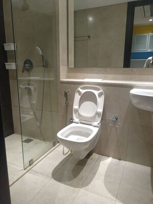 Bathroom in 3.5 BHK Apartment at Panchshil Towers, Kharadi – for Rent