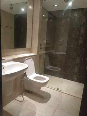 Bathroom in 3.5 BHK Apartment at Panchshil Towers, Kharadi – for Rent