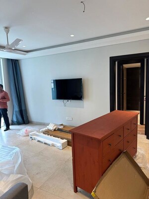 Bedroom in 4 BHK Apartment at Panchshil Towers, Kharadi – for Rent