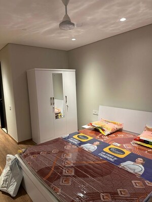 Study Room in 4 BHK Apartment at Panchshil Towers, Kharadi – for Rent