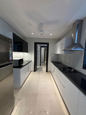Kitchen in 3.5 BHK Apartment at Panchshil Towers, Kharadi – for Rent