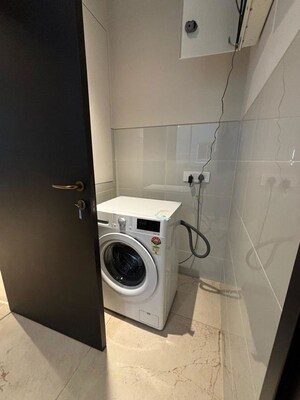Laundry Area in 3.5 BHK Apartment at Panchshil Towers, Kharadi – for Rent