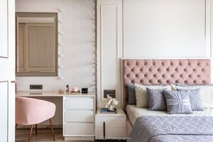 Living Room in 4 BHK Apartment at Imperial Heights Goregaon West, Goregaon West – for Rent