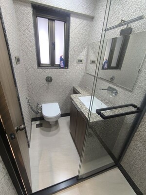 Washroom in 3.5 BHK Apartment at Motilal Nagar – for Rent