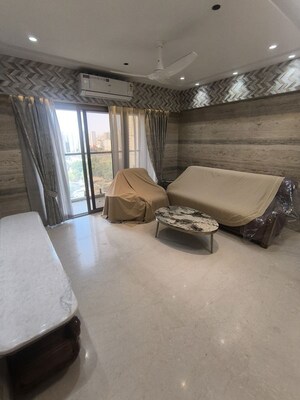 Living Room in 3.5 BHK Apartment at Motilal Nagar – for Rent