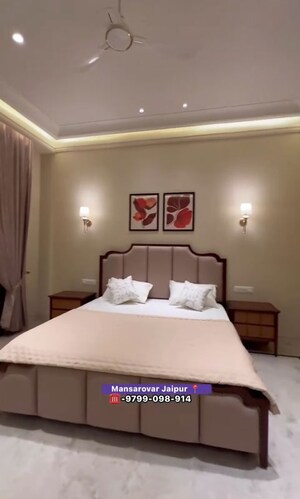 Bedroom in 4 BHK Independent House at Mansarovar Extension – for Sale
