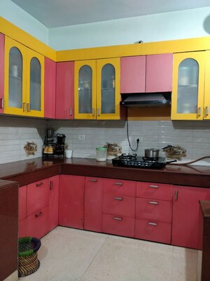 Kitchen in 2 BHK Builder Floor at RWA Apartments Sector 20, Sector 20 – for Rent