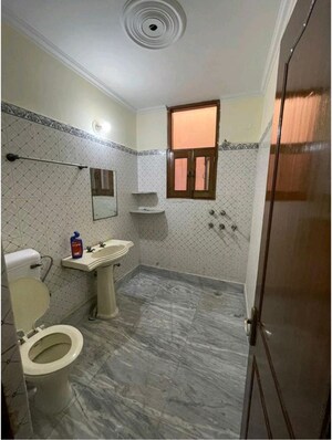 Bathroom in 2 BHK Builder Floor at RWA Apartments Sector 20, Sector 20 – for Rent
