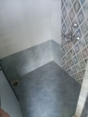 Bathroom in 1 BHK Apartment at Navkar Tower Part 1, Naigaon East – for Rent