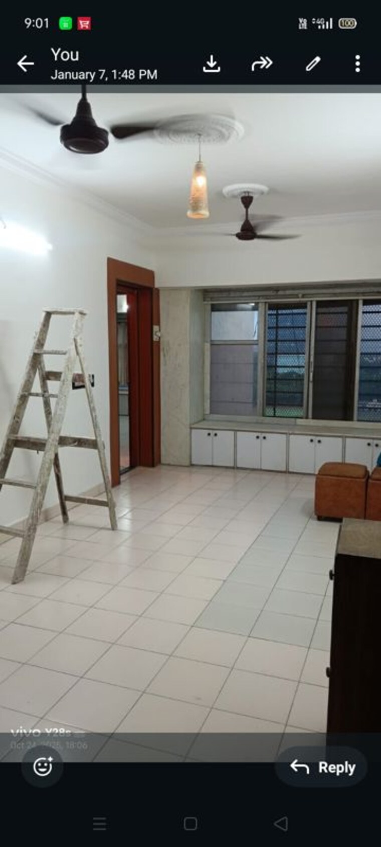 Balcony, ambe-bhavan 2 Bedroom 700 Sq.Ft. Apartment In Vashi Sector 12 Navi Mumbai 10341580