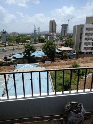 Balcony in 2 BHK Apartment at Runwal The Central Park, Chinchwad – for Rent