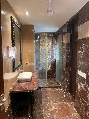 Living Room in 4 BHK Builder Floor at Safdarjung Development Area – for Rent