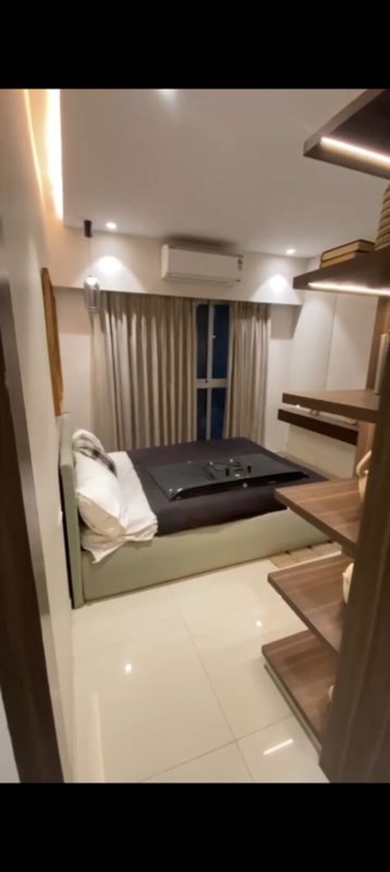 Bedroom, paranjape-aspire 2 Bedroom 1000 Sq.Ft. Apartment In Andheri West Mumbai 10341623
