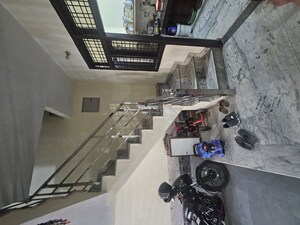 Staircase in 6 BHK Independent House at Gurgaon Village – for Sale