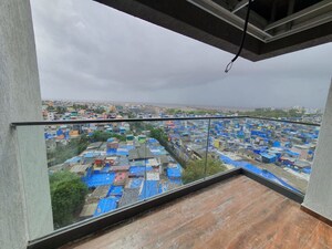 Balcony in 3 BHK Apartment at Rustomjee Bandstand Cama, Bandra West – for Sale