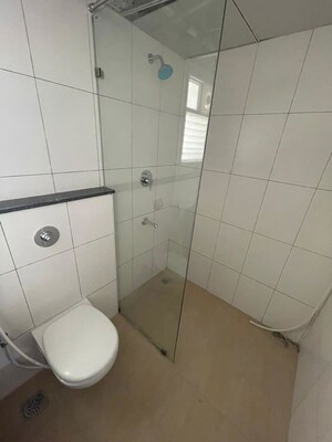 Bathroom in 3 BHK Apartment at Godrej Aqua, International Airport Road – for Rent