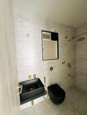 Bathroom in 3 BHK Apartment at Unique K Shire, Punawale – for Rent