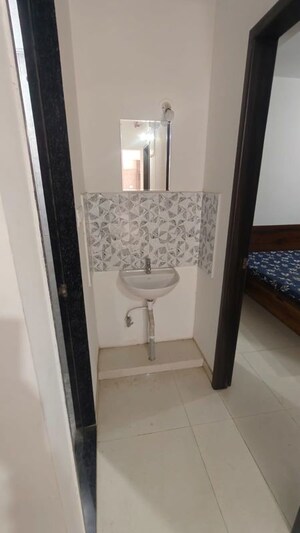 Bathroom in 2 BHK Apartment at Goel Ganga Altus, Kharadi – for Rent