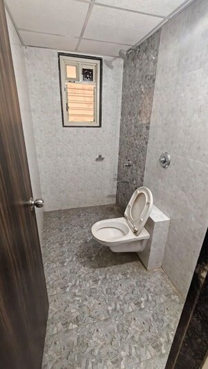 Bathroom in 2 BHK Apartment at Goel Ganga Altus, Kharadi – for Rent