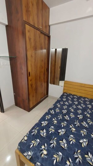 Bedroom in 2 BHK Apartment at Goel Ganga Altus, Kharadi – for Rent