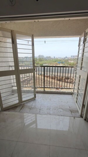 Balcony in 2 BHK Apartment at Goel Ganga Altus, Kharadi – for Rent