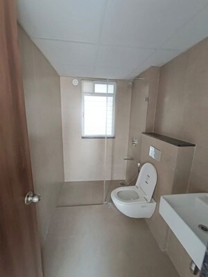 Bathroom in 3 BHK Apartment at Runwal The Central Park, Chinchwad – for Rent
