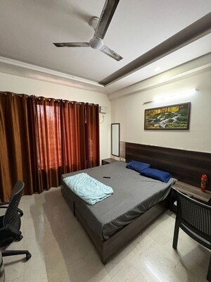 Bedroom in 1 BHK Builder Floor at Sector 45 – for Rent