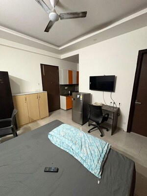 Bedroom in 1 BHK Builder Floor at Sector 45 – for Rent