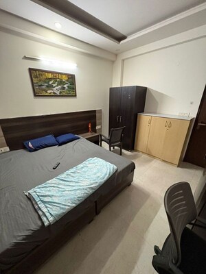 Bedroom in 1 BHK Builder Floor at Sector 45 – for Rent