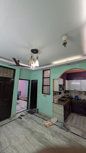 Living Room in 3 BHK Builder Floor at Niti Khand I – for Rent