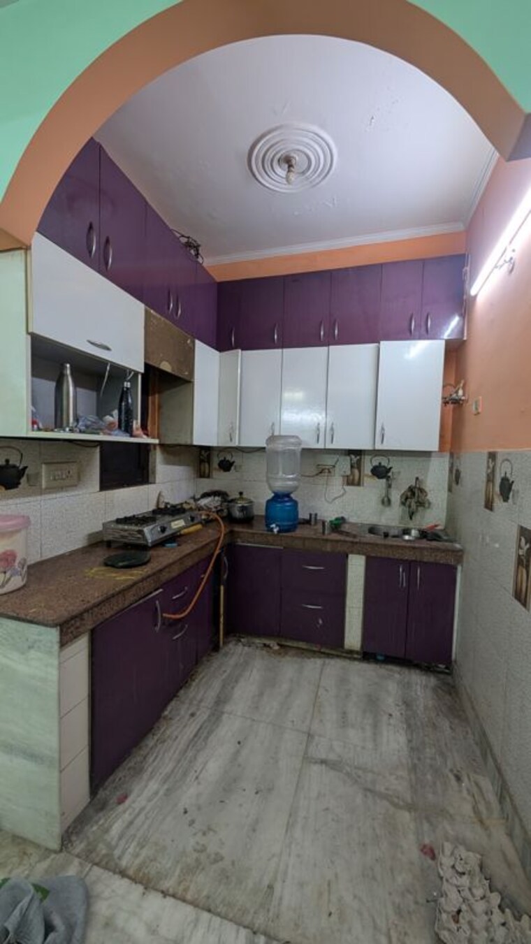 Kitchen, niti khand i 3 Bedroom 1400 Sq.Ft. Builder Floor In Niti Khand I Ghaziabad 10341777