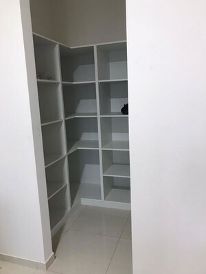 Staircase in 4 BHK Apartment at LnT Raintree Boulevard, Hebbal – for Rent