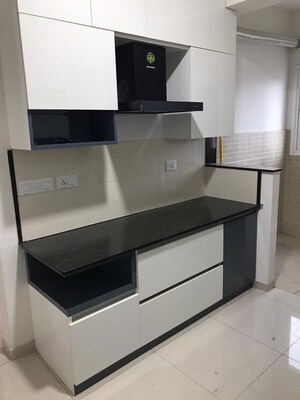 Kitchen in 4 BHK Apartment at LnT Raintree Boulevard, Hebbal – for Rent